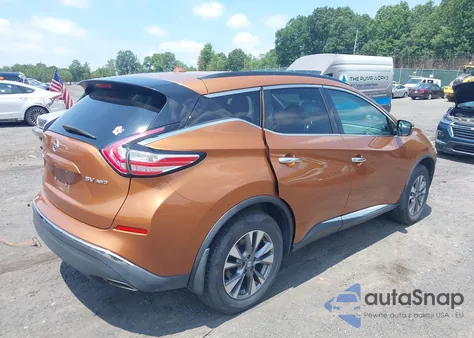 2015 Nissan Murano Sv из США, поврежденный, VIN 5N1AZ2MH4FN254159